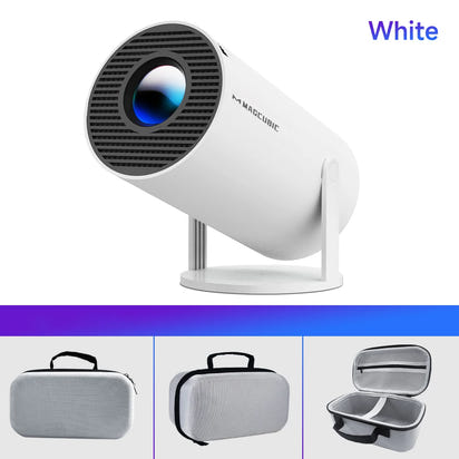 AuraBeam™ Mini Room Projector – Portable HD Home Theater